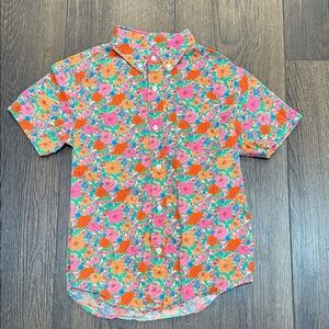 J. Crew for Kids Liberty Floral Button-Up Shirt, size 10